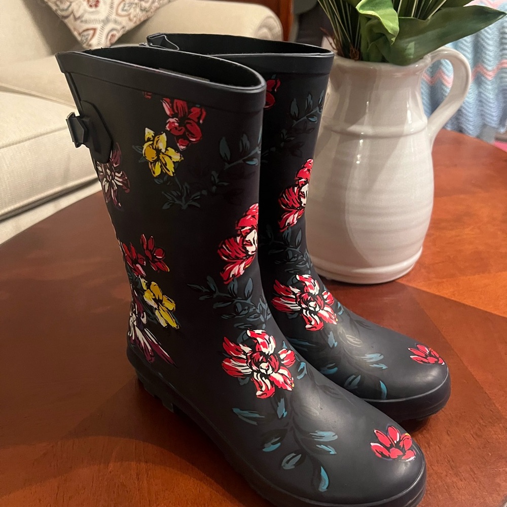 Floral Women's Rain Boots
